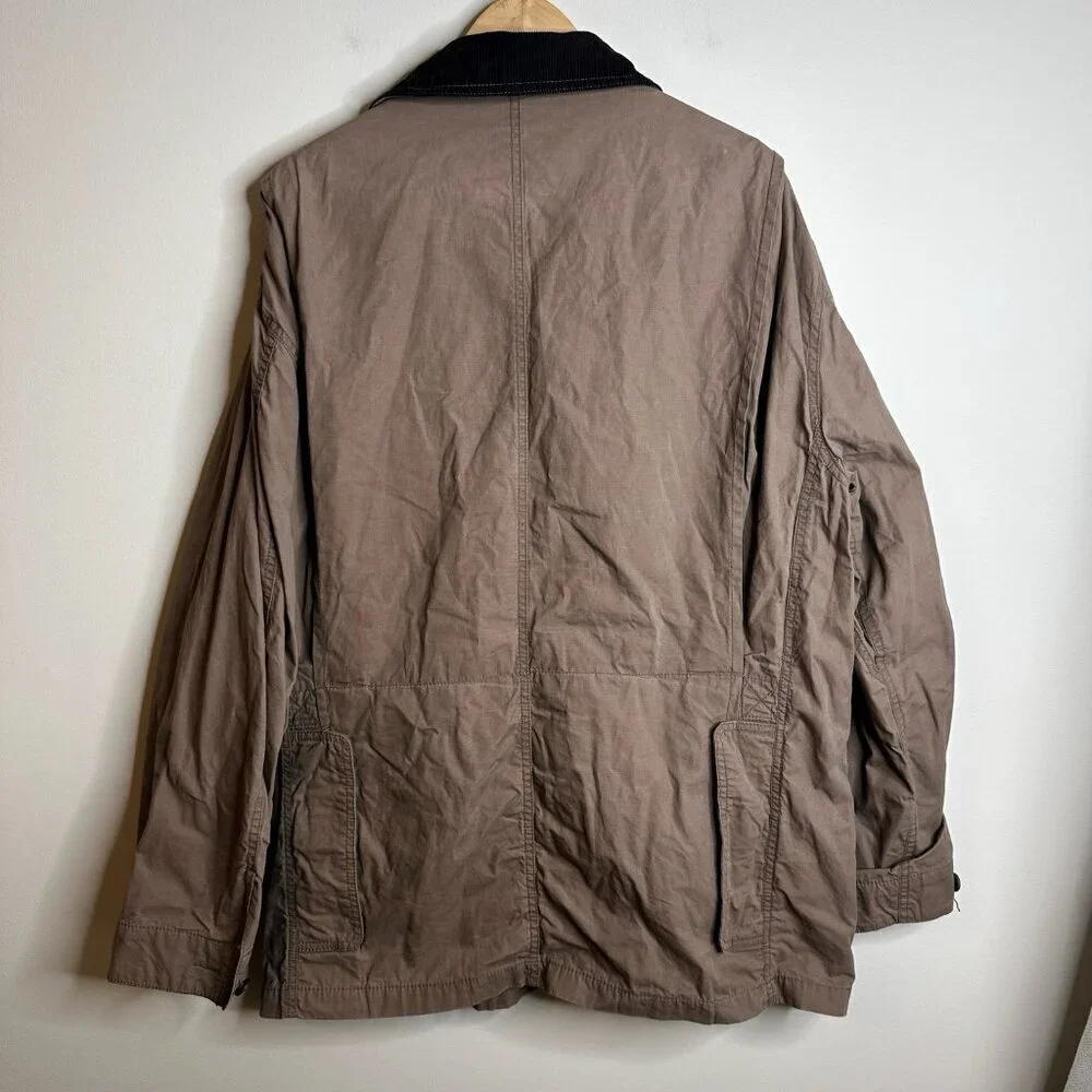 ORVIS Newsland Field Coat Hunting‎ Jacket 18NX Brown Beige Large L